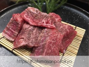 【池袋駅】最強クラスの焼肉発見！やみつき間違いなしの｢和牛焼肉バルKURAMOTOクラモト｣の追記３：和牛ヒレ肉