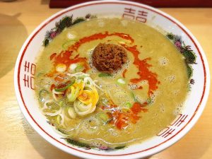 【池袋駅】えなにこれ？美味しい！本場博多では大人気。植物系スープ「博多拉担麺 まるたん 池袋店」
