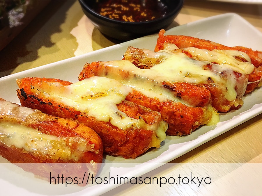【新宿駅】なにこの初体験チーズキムチチヂミ！極上お肉も激安激うま！牛タンなど激人気店｢韓感｣のチーズキムチチヂミ